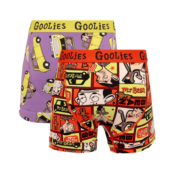 Mr Bean Bundle - Kids Boxer Shorts 2 Pack