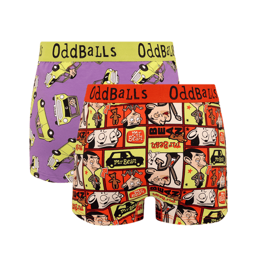 Mr Bean Bundle - Ladies Boxer Shorts 2 Pack