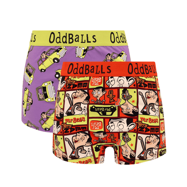 Mr Bean Bundle - Ladies Boxer Shorts 2 Pack