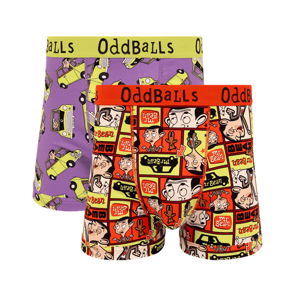 Mr Bean Bundle - Mens Boxer Shorts 2 Pack