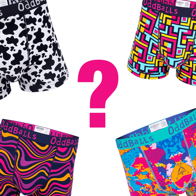 Mystery Patterned Boxer Briefs - Mens Boxer Briefs Test
