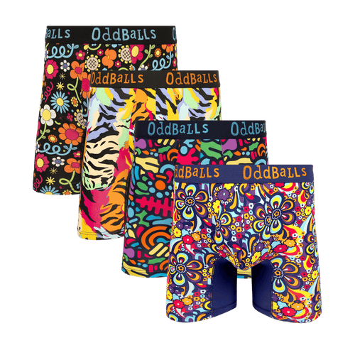 Nice & Toasty Bundle - Mens Bamboo Boxer Shorts 4 Pack