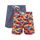 Orange & Oasis Bundle - Mens Swim Shorts 2 Pack