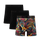 Orbit Bundle - Mens Cotton Boxer Shorts 3 Pack