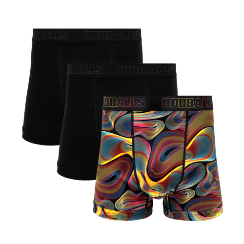Orbit Bundle - Mens Cotton Boxer Shorts 3 Pack