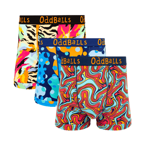 Pants Party Bundle - Mens Boxer Shorts 3 Pack