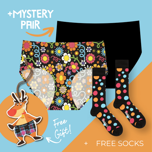 Women's Full Seamless Briefs Subscription - 3 Months Prepaid (Free Socks + Free Delivery!)