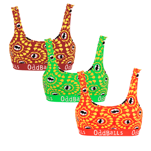 Pringles - Ladies Bralette 3 Pack Bundle