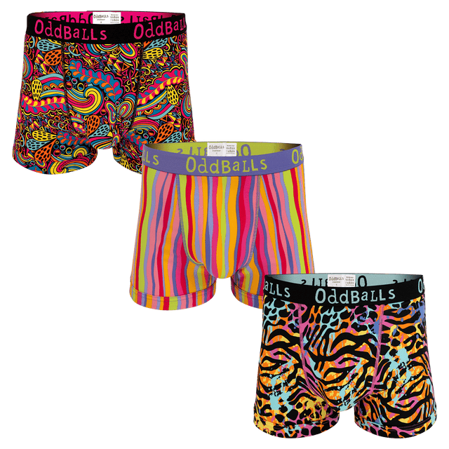 Rainbow Bundle - Mens Boxer Shorts 3 Pack Bundle