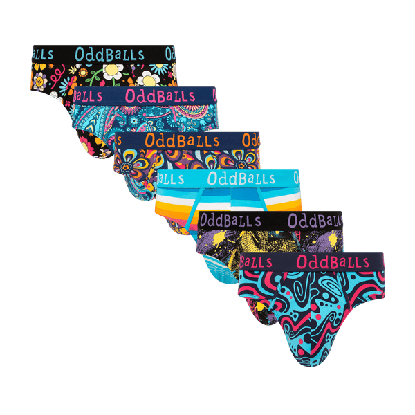 Rainy Day Bundle - Mens Briefs 6 Pack