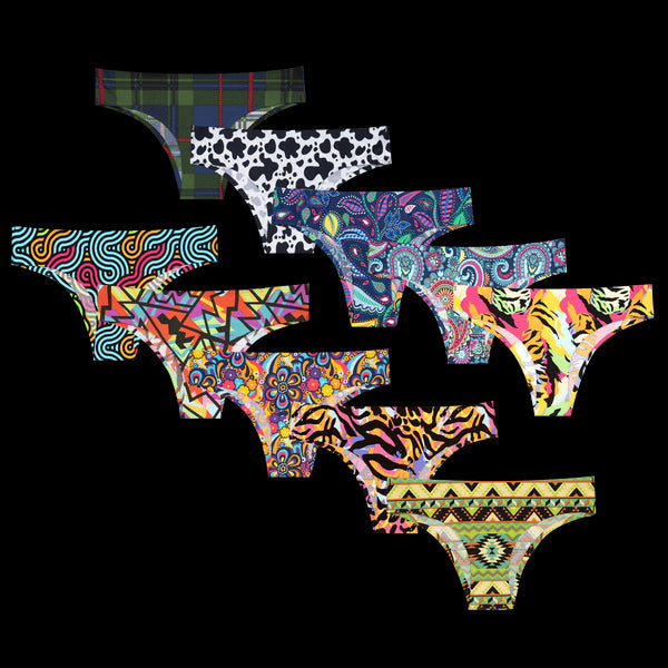 Dream Team Bundle - Ladies Seamless Brazilian Briefs 10 Pack