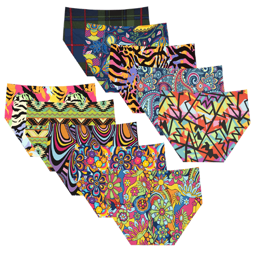 Dream Team Bundle - Ladies Seamless Full Briefs 10 Pack