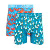 Seaside Bundle - Mens Bamboo Boxer Shorts 2 Pack