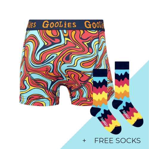 Goolies' Boys Boxer Shorts Subscription - Monthly (Free Socks + Free Delivery!)
