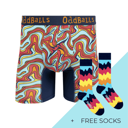 Men's Patterned Bamboo Boxer Shorts Subscription - Monthly Underwear (Free Socks + Free Delivery!)