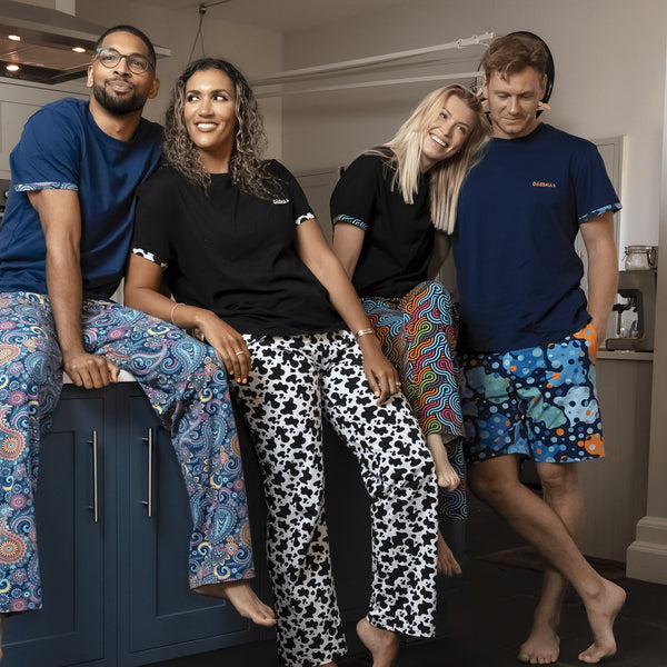 Space Balls - Men's Short Pyjamas Set (T-Shirt & Shorts)