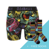 Women's Patterned Bamboo Boxer Shorts Subscription - Monthly (Free Socks + Free Delivery!)