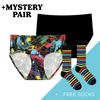 Women's Full Seamless Briefs Subscription - Monthly (Free Socks + Free Delivery!)