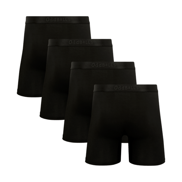 Stealth Bundle - Mens Bamboo Boxer Short 4 Pack