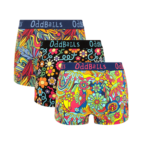 Sunny Side Up Bundle - Ladies Boxer Shorts 3 Pack