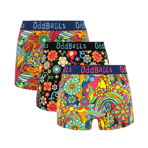 Sunny Side Up Bundle - Ladies Boxer Shorts 3 Pack