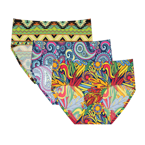 Birthday Bums Bundle - Ladies Seamless Full Briefs 3 Pack