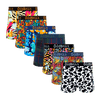 Suns Out Bums Out Bundle - Mens Cotton Boxer Shorts 7 Pack