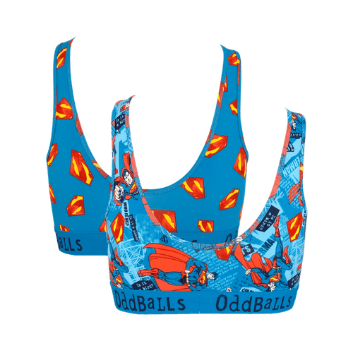 Superman Bundle - Ladies Bralette 2 Pack