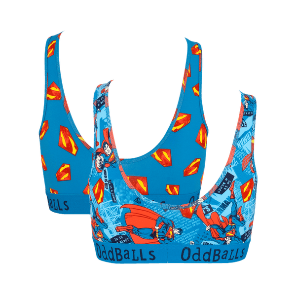 Superman Bundle - Ladies Bralette 2 Pack