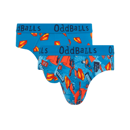 Superman Bundle - Mens Cotton Briefs 2 Pack