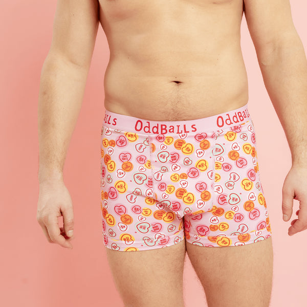 Swizzels Love Hearts - Mens Boxer Shorts