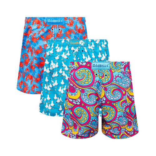The Salty Crew Bundle - Mens Swim Shorts 3 Pack