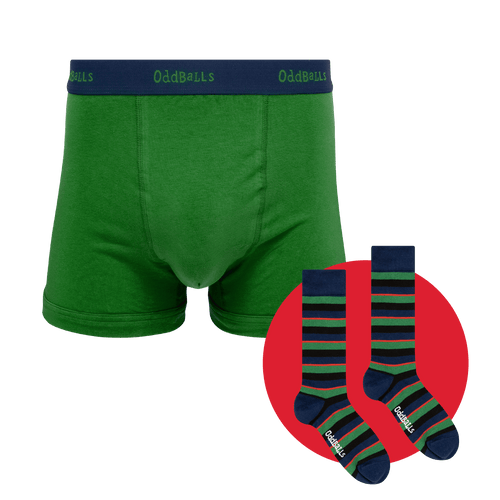 Thistle - Mens Boxer Shorts & Matching Sock
