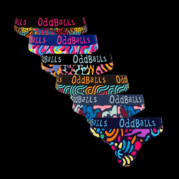 Christmas Magic Bundle - Ladies Thong 6 Pack Bundle