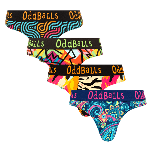 Winter Essentials Bundle - Ladies Thong 4 Pack Bundle