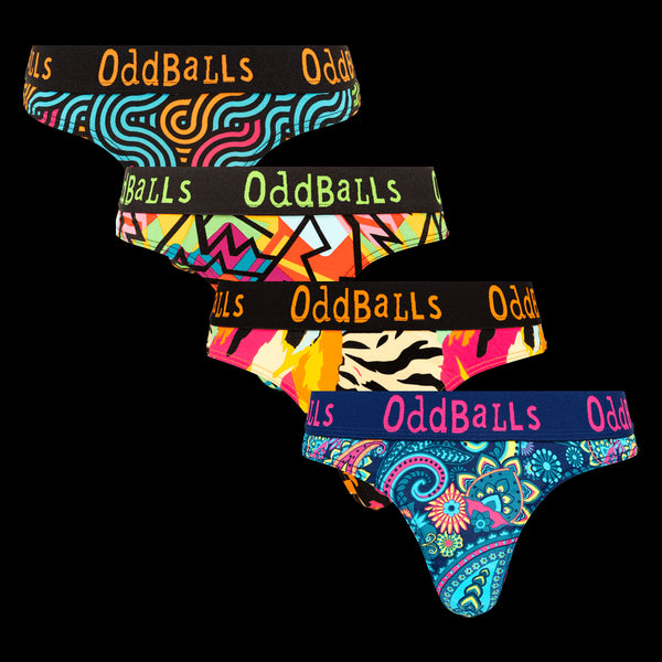 New Favourites Bundle - Ladies Thong 4 Pack Bundle