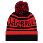 Black | Scarlet - Bobble Hat