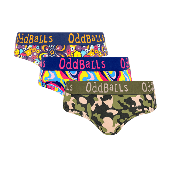 Triple Threat Bundle - Ladies Briefs 3 Pack