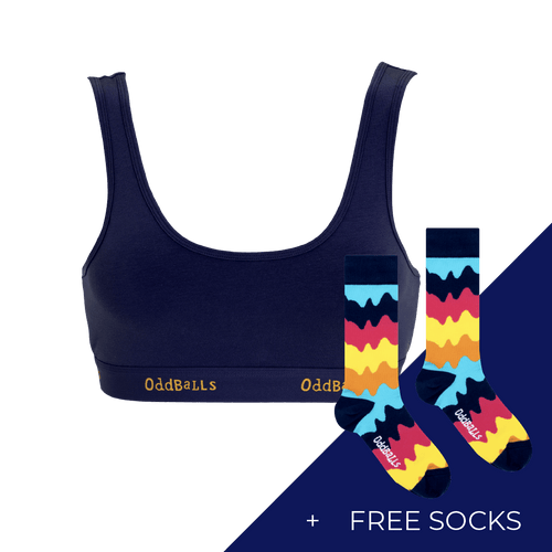 Women's Plain Bralette Subscription - Monthly (Free Socks + Free Delivery!)