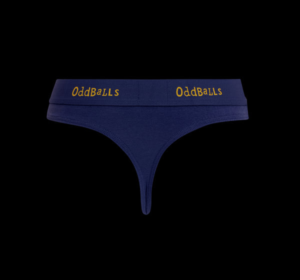 Women's Plain Thong Subscription - 12 Month Prepaid (Free Socks + Free Delivery!)