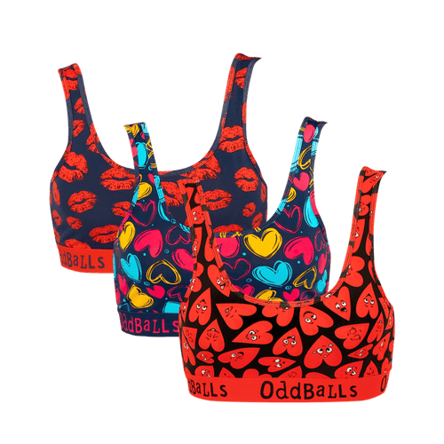Valentine's Day Bundle - Ladies Bralette 3 Pack