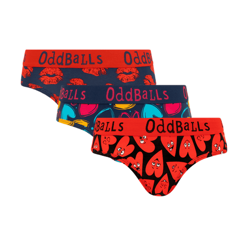 Valentine's Day Bundle - Ladies Briefs 3 Pack