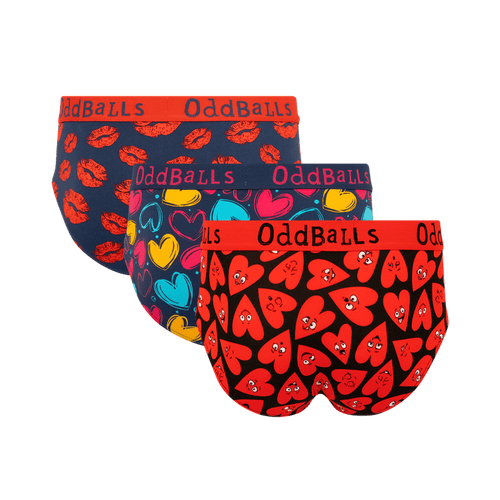 Valentine's Day Bundle - Mens Briefs 3 Pack