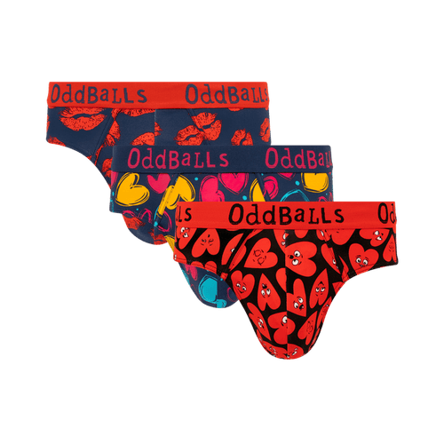 Valentine's Day Bundle - Mens Briefs 3 Pack