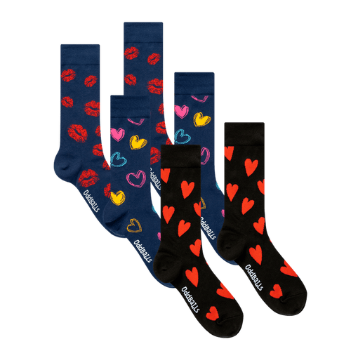 Valentine's Day Bundle - 3 Pack Socks