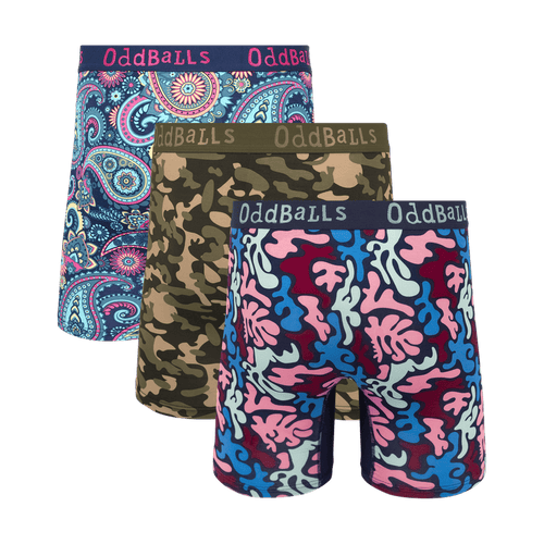 Winter Comforts Bundle - Mens Bamboo Boxer 3 Pack