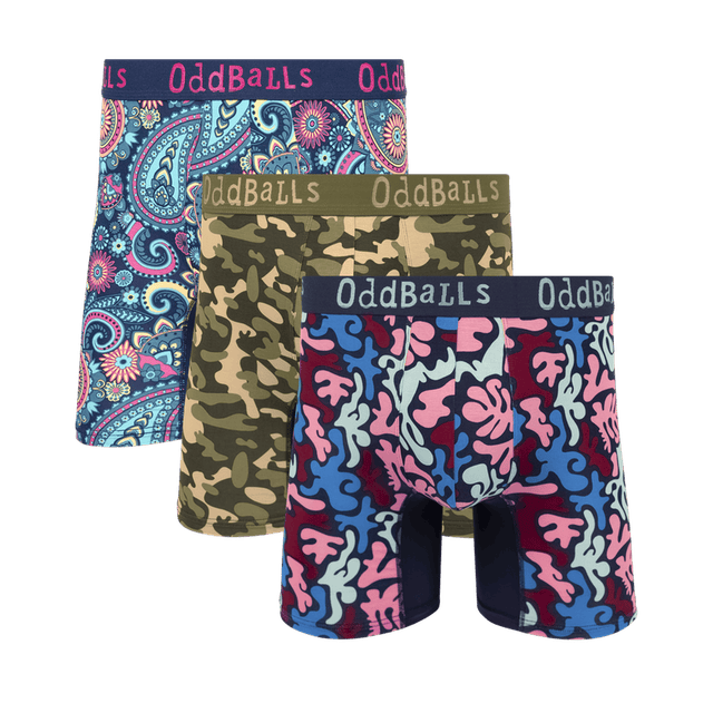 Sun Chaser Bundle - Mens Bamboo Boxer 3 Pack