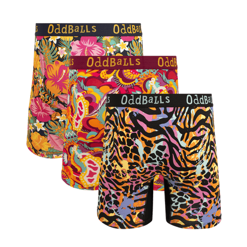 Winter Warmers Bundle - Mens Bamboo Boxer Shorts 3 Pack Bundle