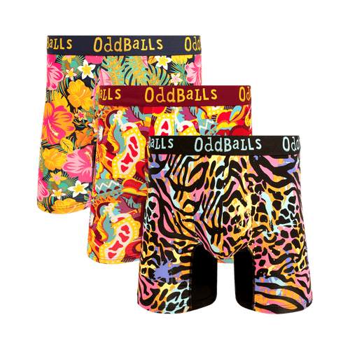 Winter Warmers Bundle - Mens Bamboo Boxer Shorts 3 Pack Bundle