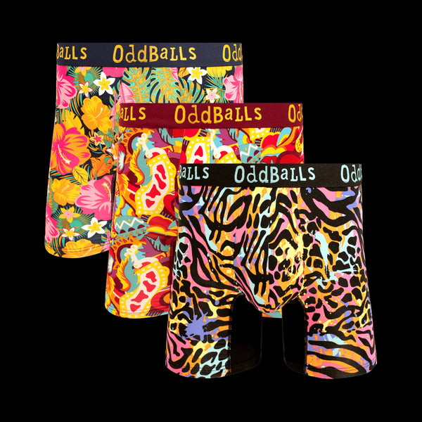 Winter Warmers Bundle - Mens Bamboo Boxer Shorts 3 Pack Bundle